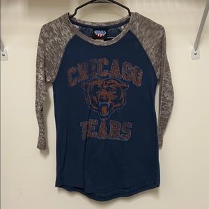 Chicago Bears quarter sleeve Tee!